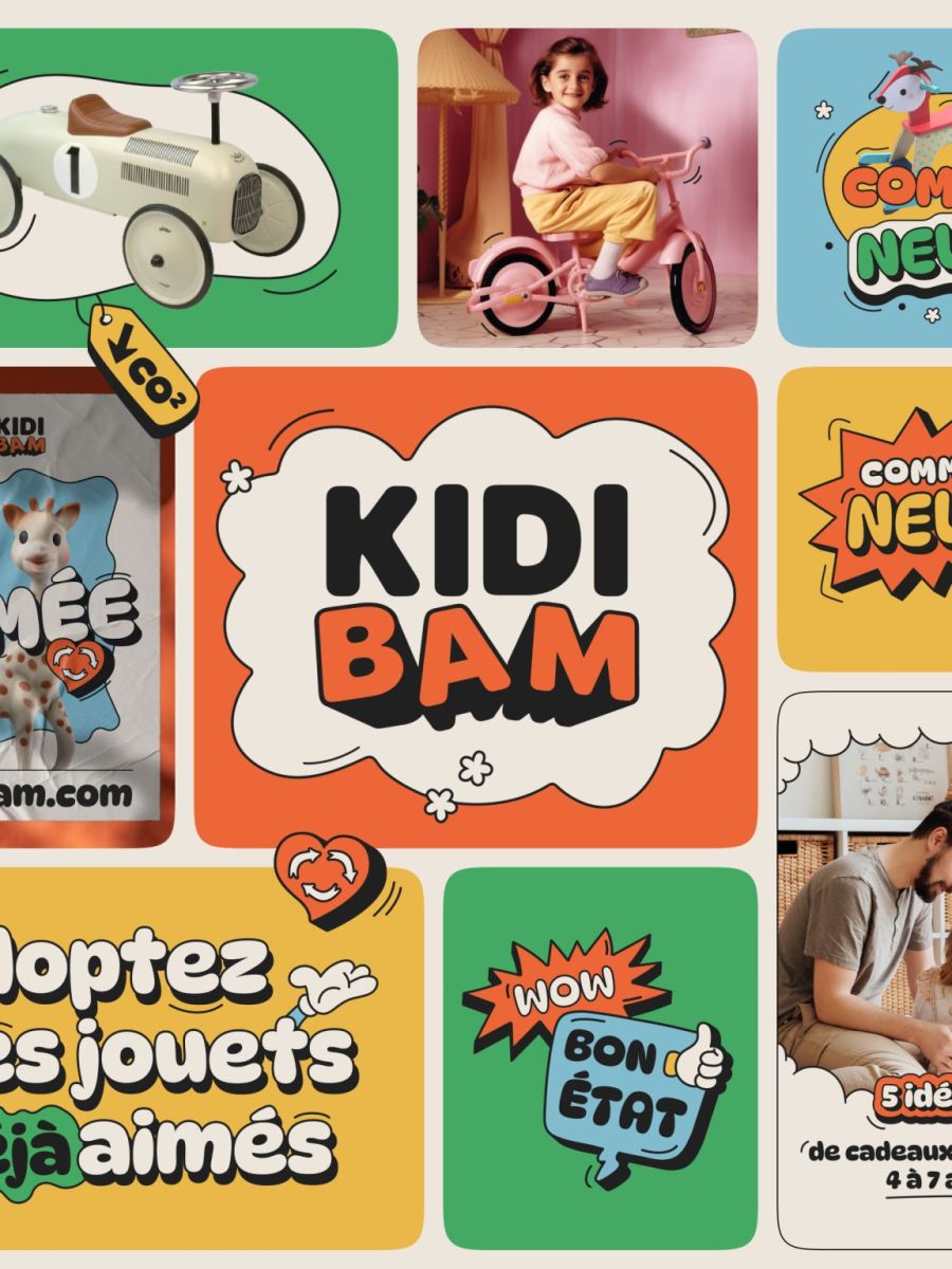 Kidibam, le site de seconde main qui redonne vie aux anciens jouets de vos enfants !